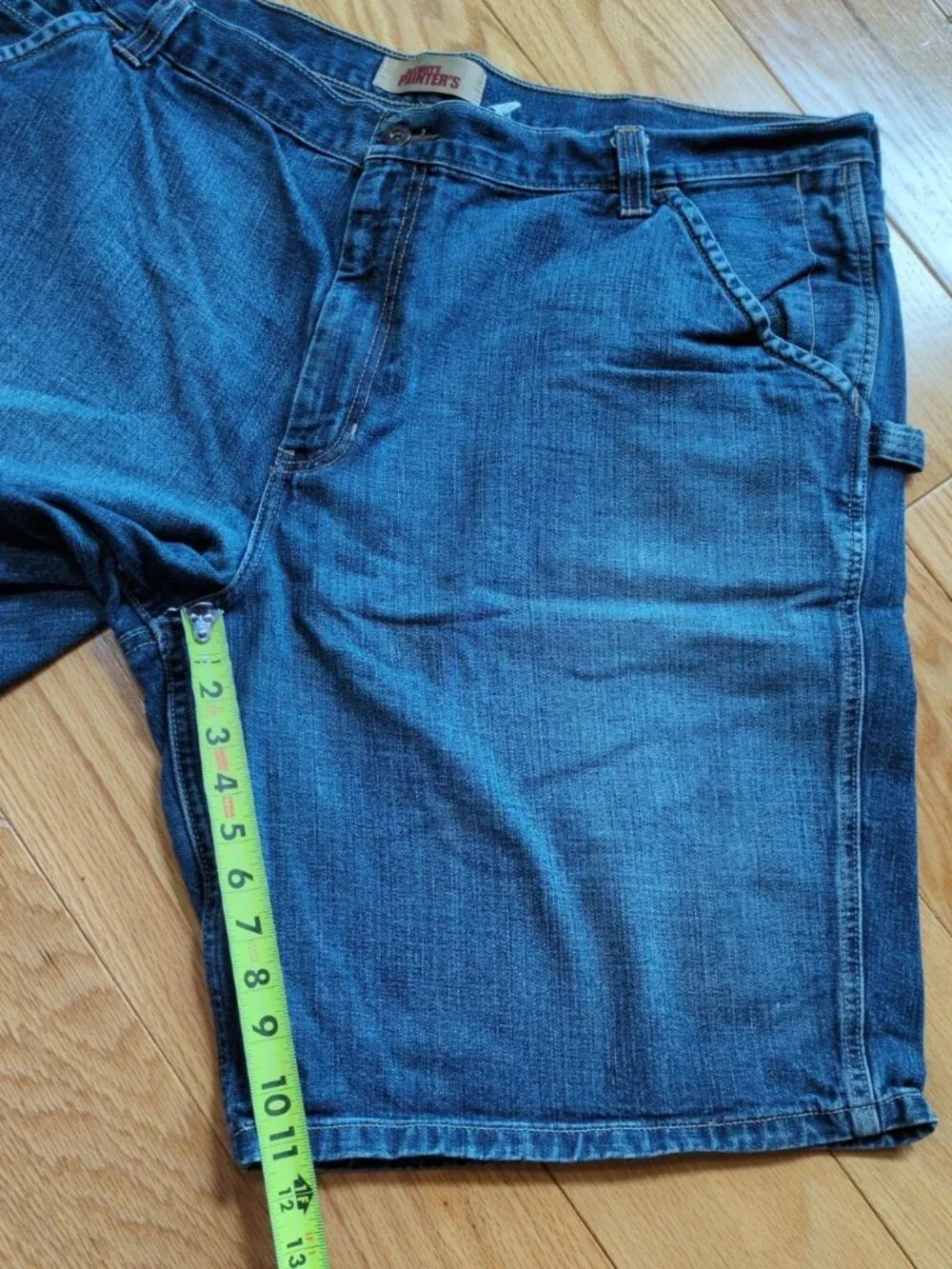 VTG Old Navy Painters Jean Shorts Mens 44 Carpenter Baggy Loose Fit Denim Jorts